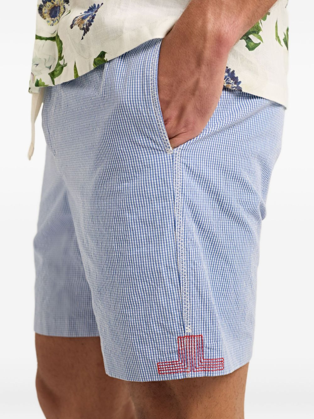 Alex checked lightweight shorts - 4