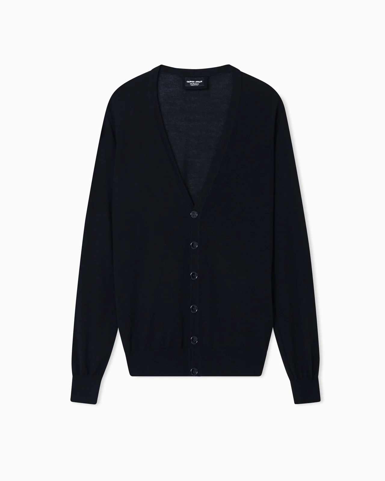 CASHMERE CARDIGAN WITH BUTTONS - 1