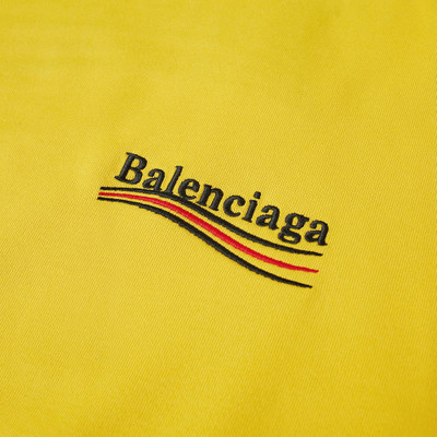 BALENCIAGA Balenciaga Oversized Political Campaign Logo Tee outlook