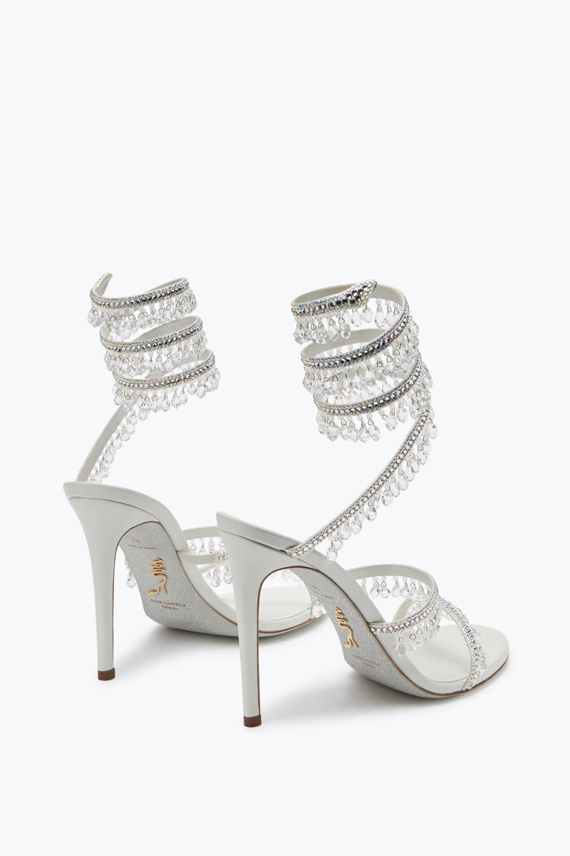 RENE CAOVILLA Chandelier Ivory Sandal 105 outlook