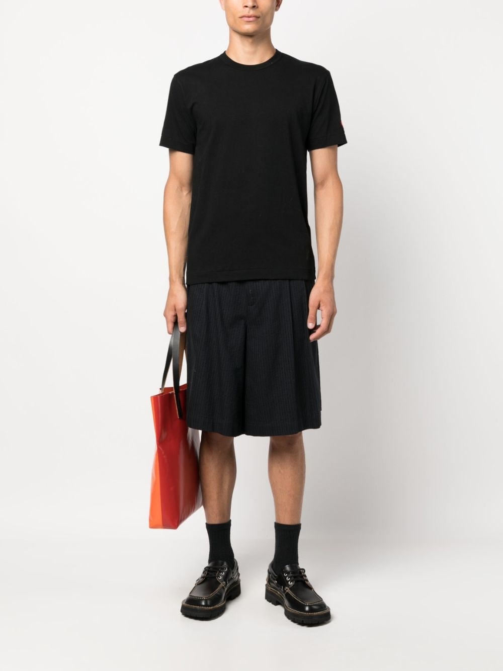 logo-patch cotton T-shirt - 2