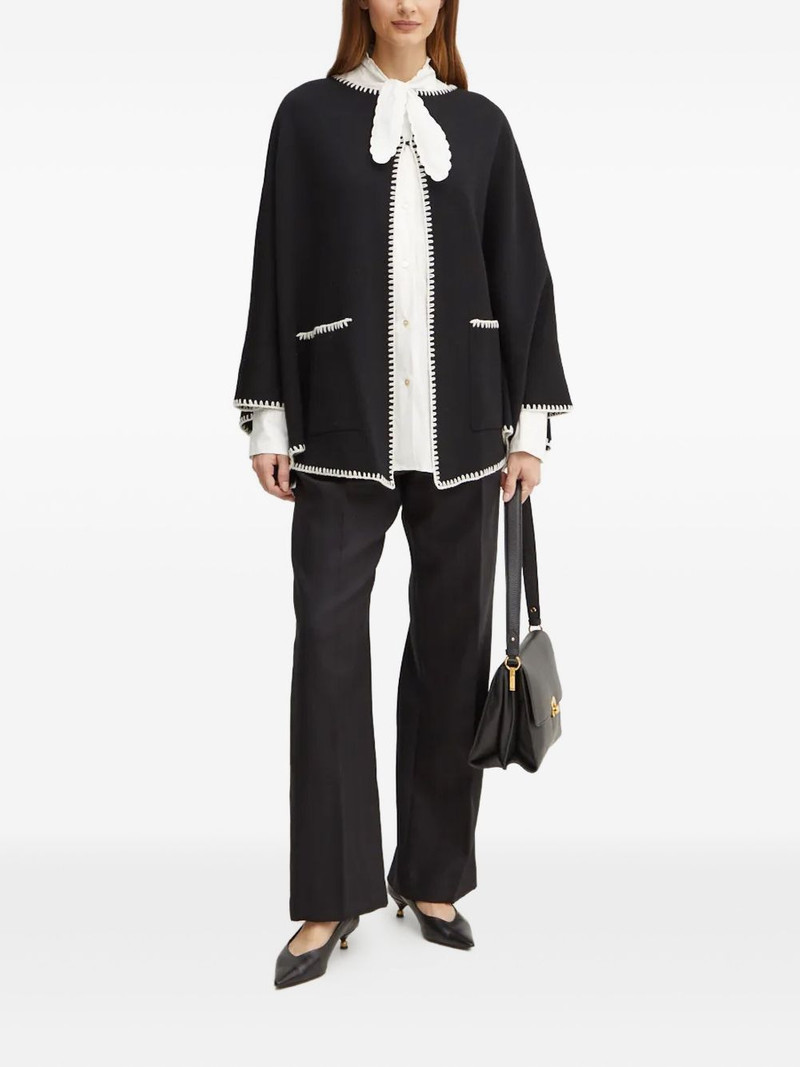 forte_forte pleated high-waisted trousers outlook