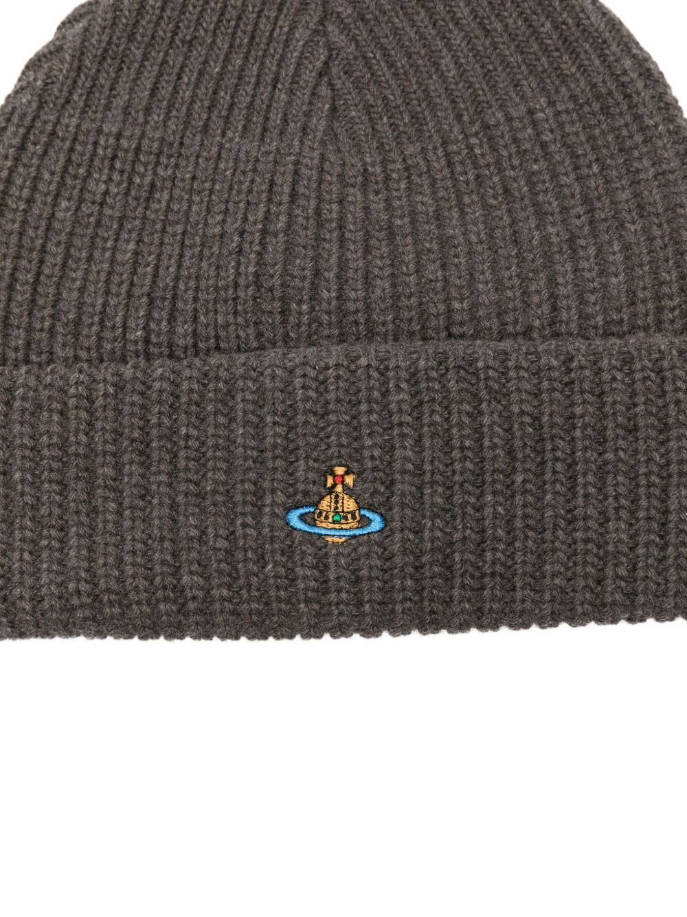 Orb-embroidered beanie - 3