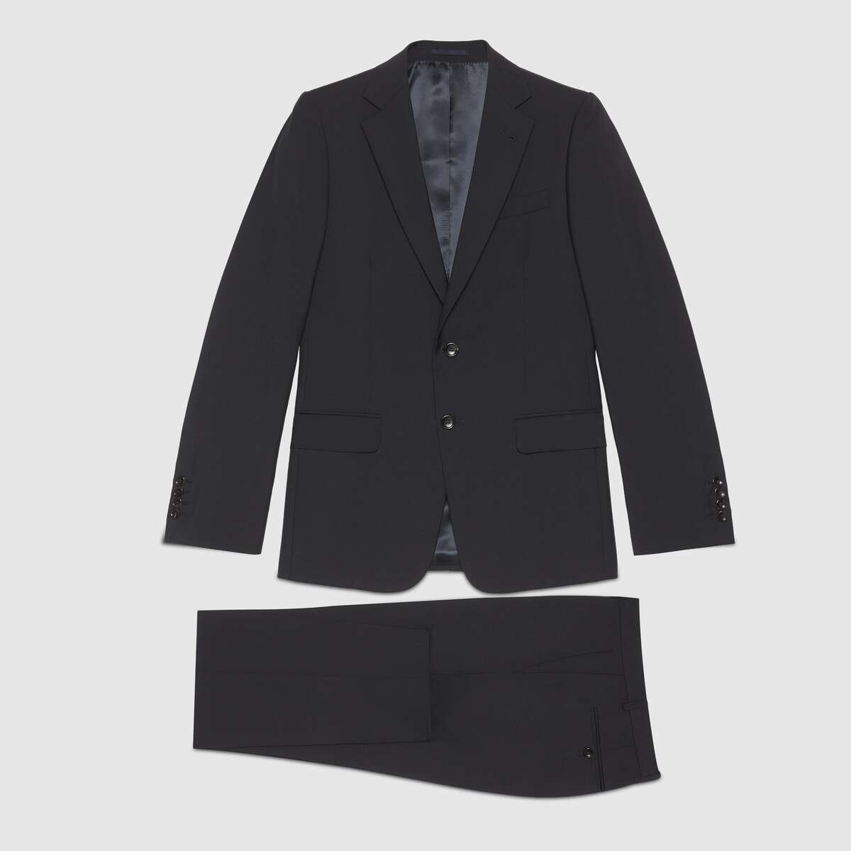 Slim fit wool mohair suit - 1