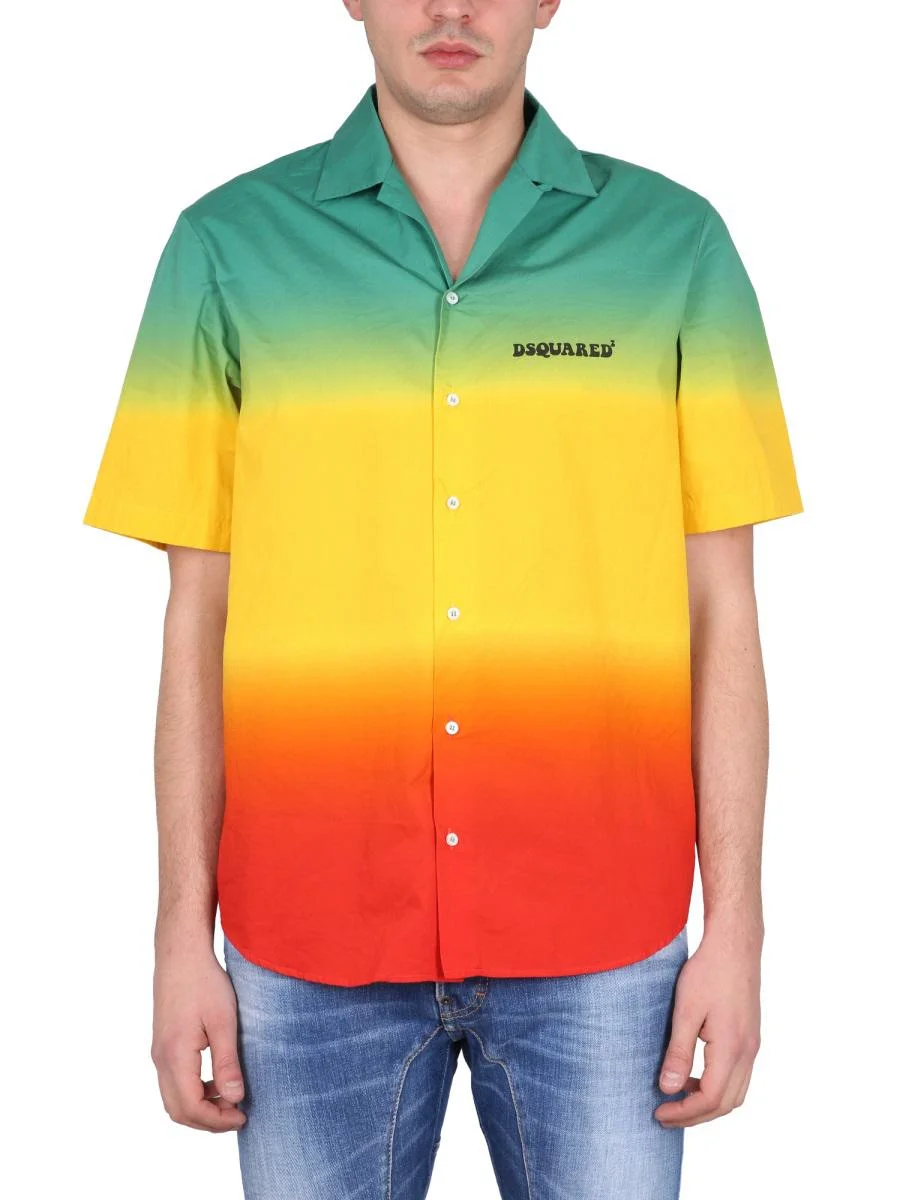 DSQUARED2 BOWLING SHIRT - 1
