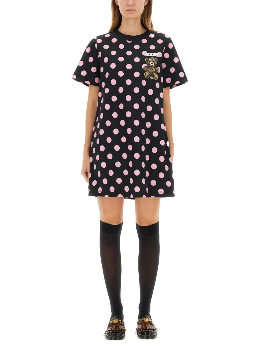 Moschino "Teddy Polka Dots" Dress - 1