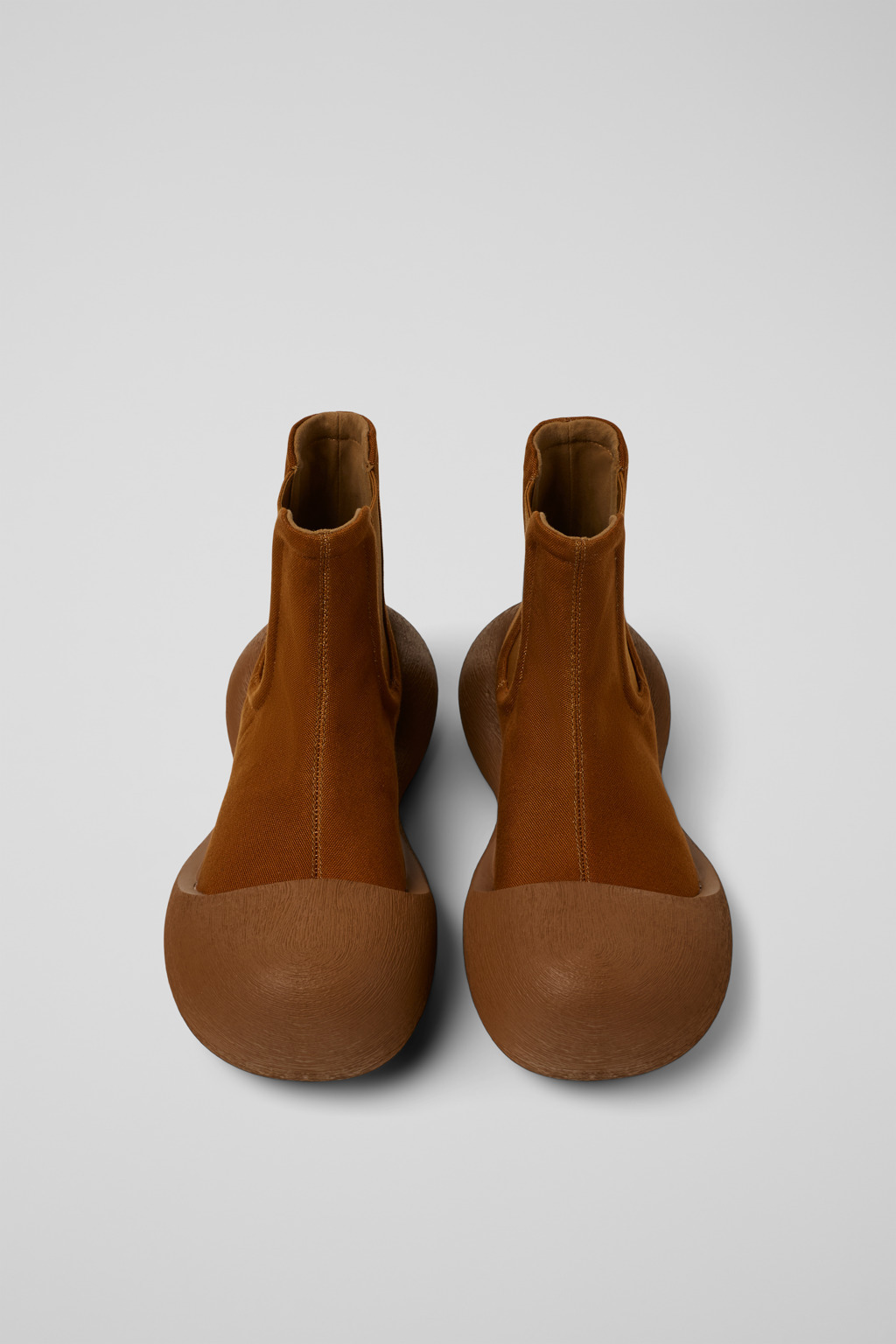 Brown TENCEL® Lyocell Ankle Boots - 4