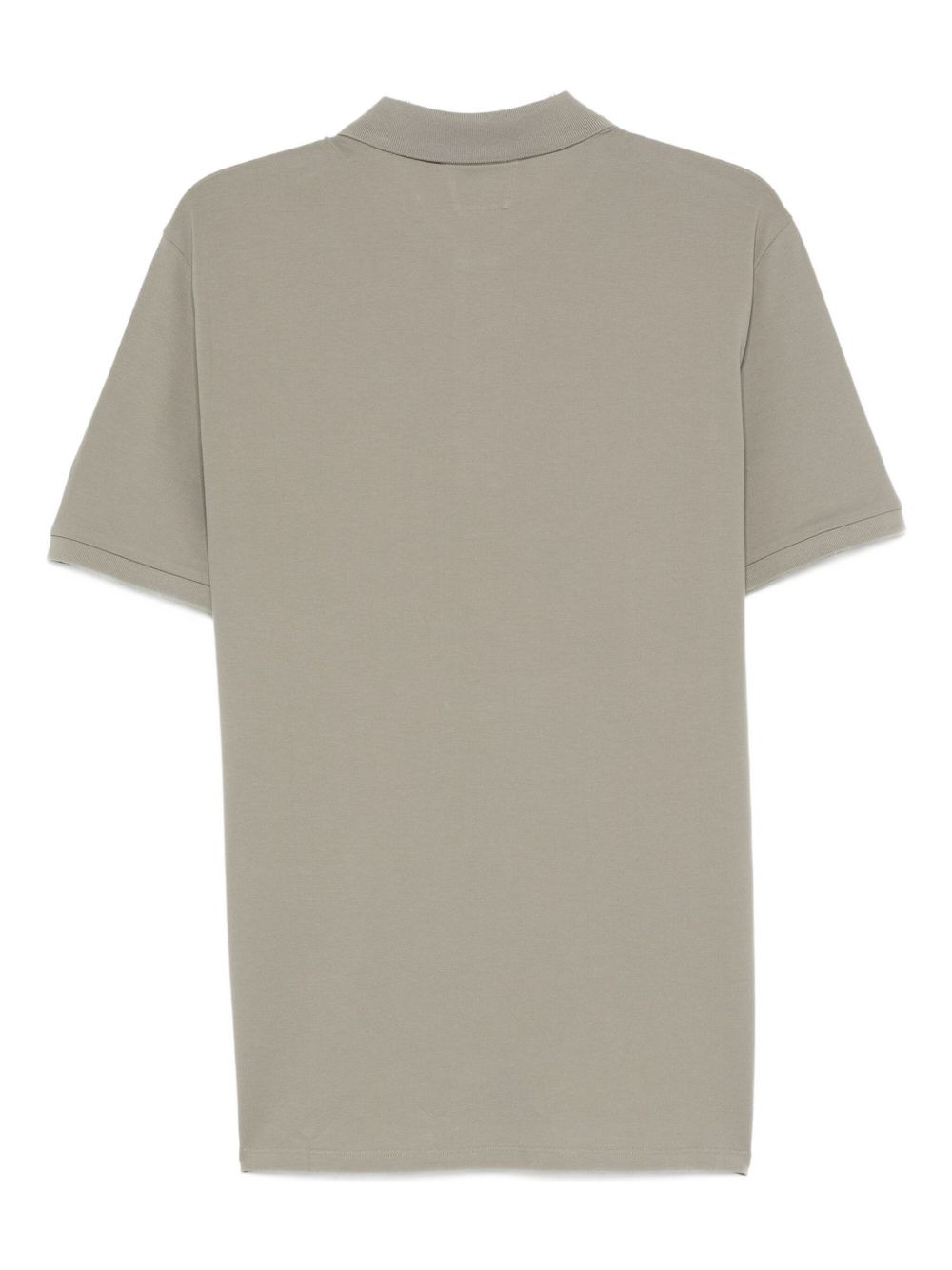 logo-plaque polo shirt - 2