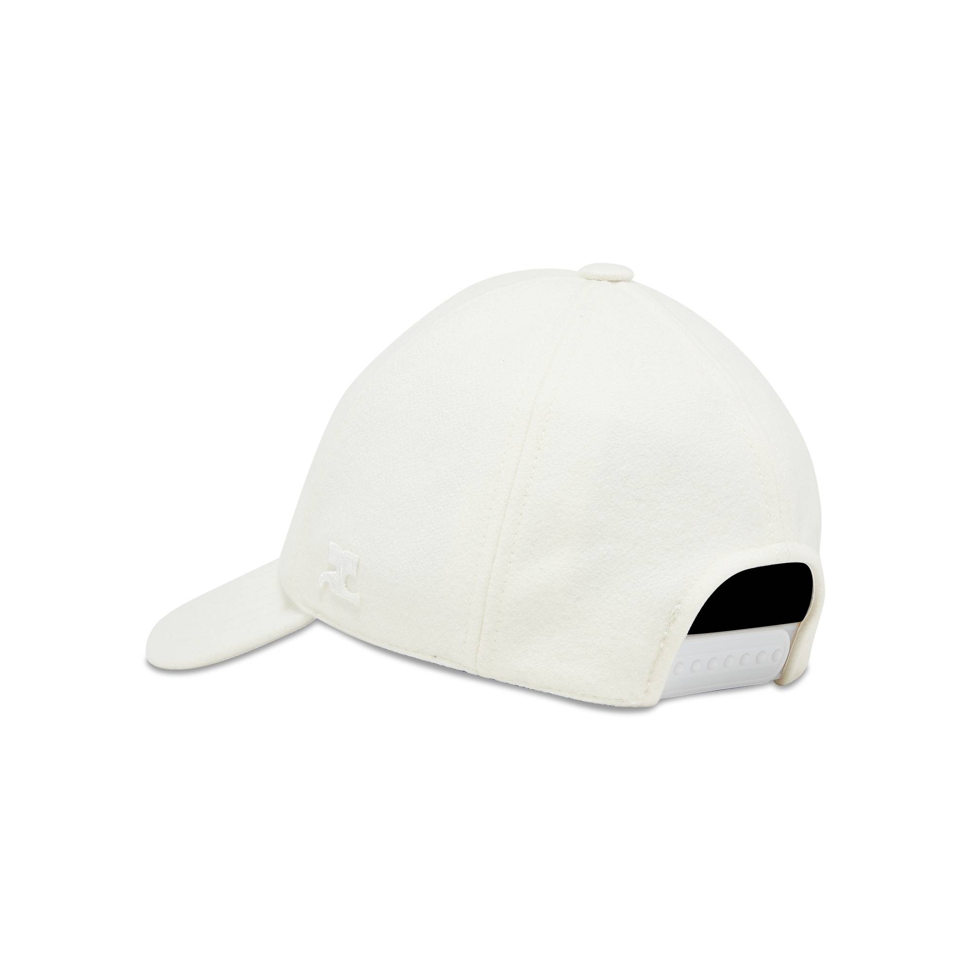 Courrèges Signature Cap 'Heritage White' - 3
