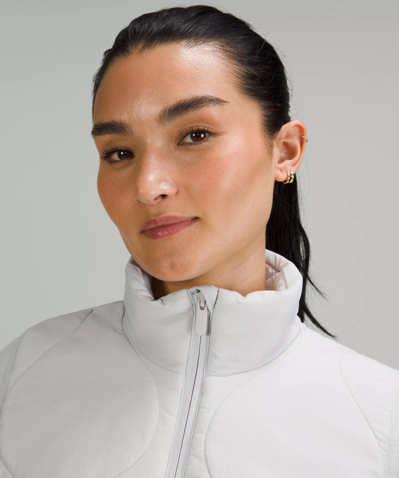 Quilted Light Insulation Cropped Jacket 4