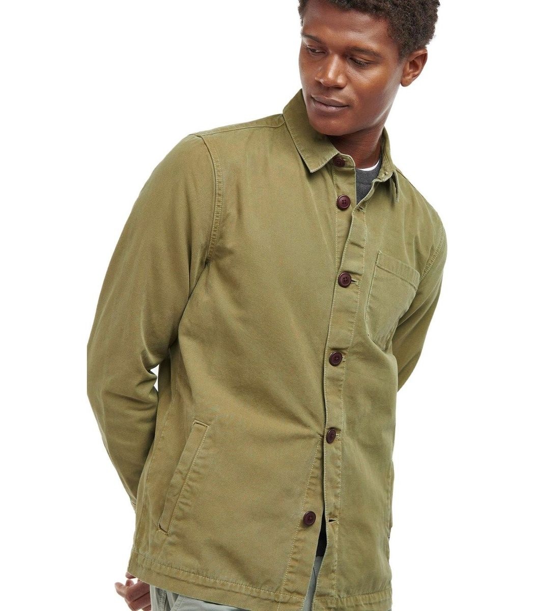 Barbour Green Cotton Shirt - 5