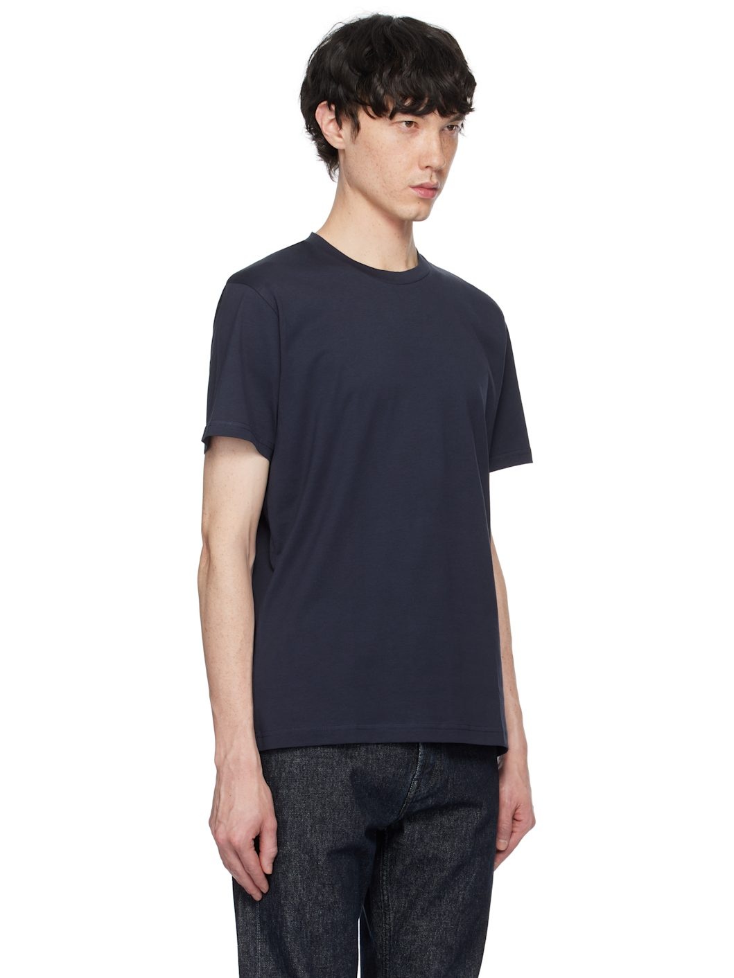 Navy Riviera Midweight T-shirt - 2