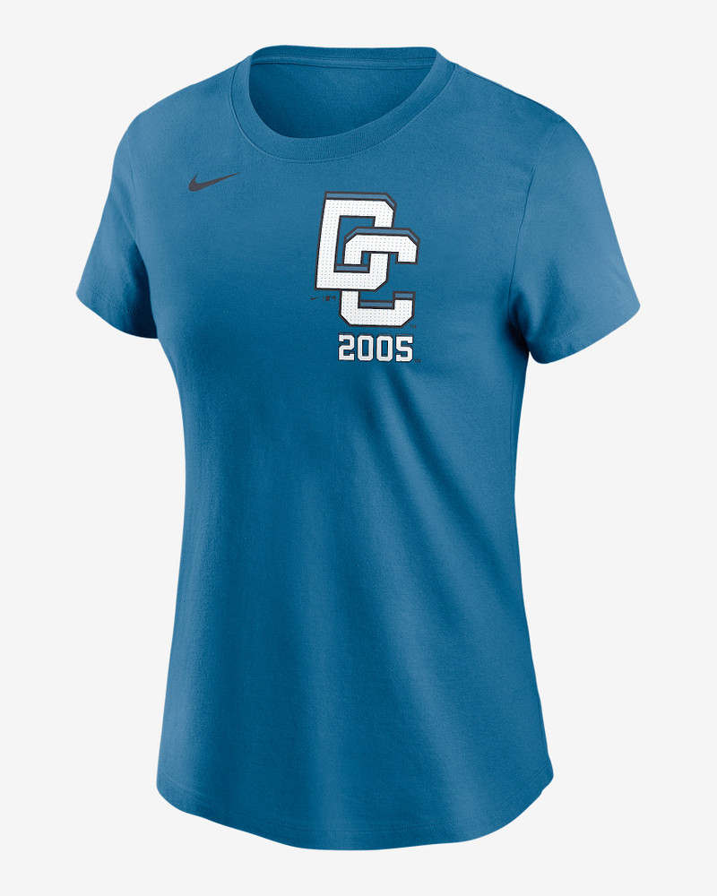 Washington Nationals City Connect Wordmark Women's Nike MLB T-Shirt 1