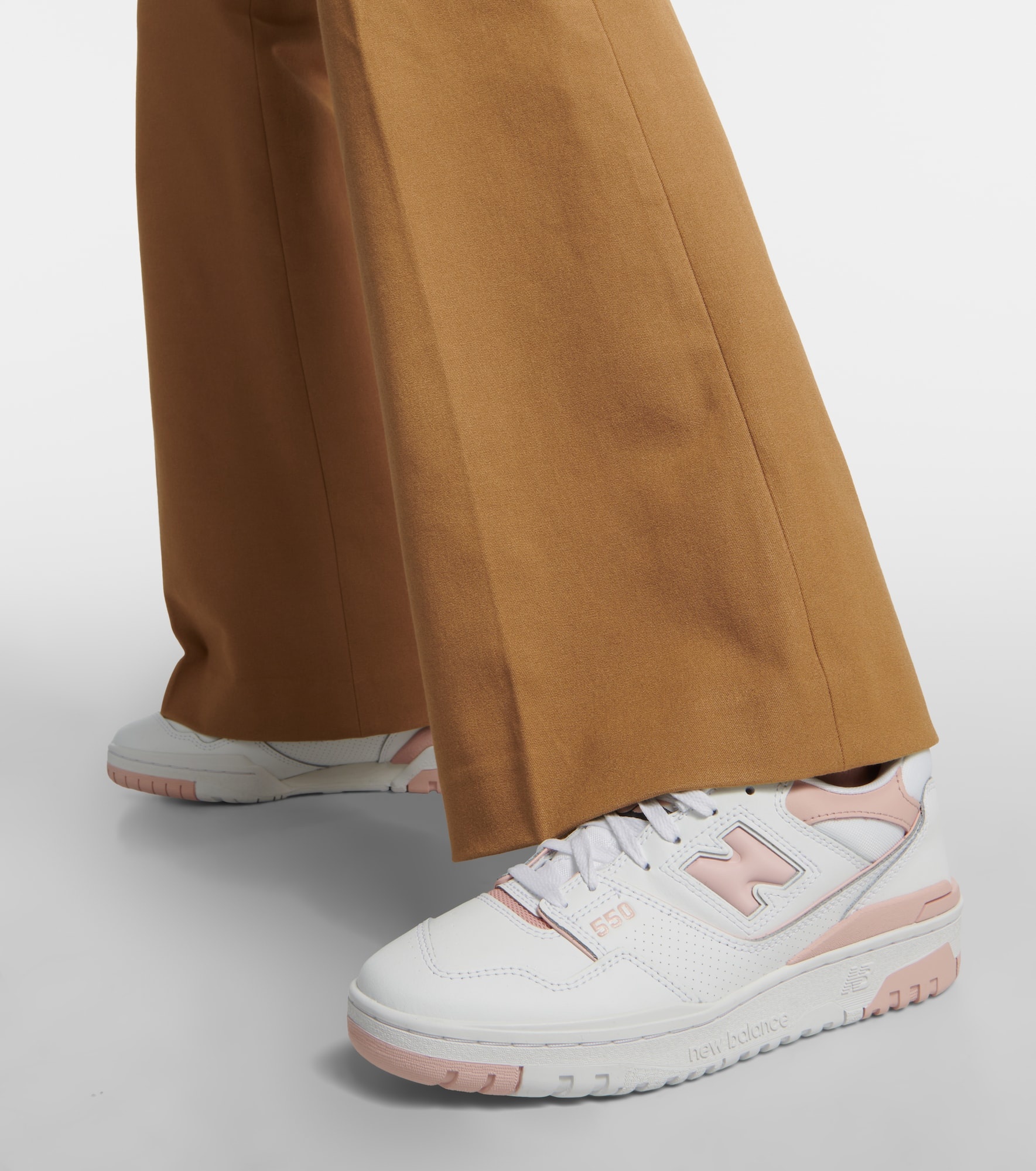 550 leather sneakers - 4