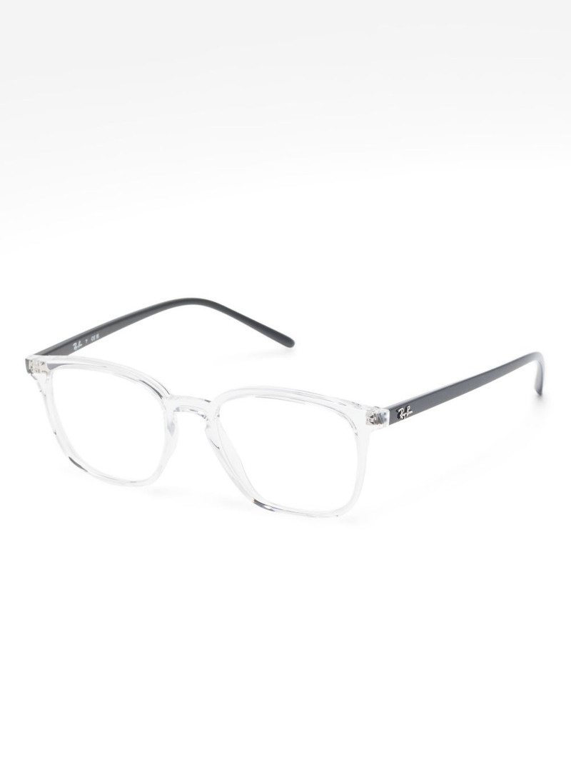 Ray-Ban square-frame glasses outlook
