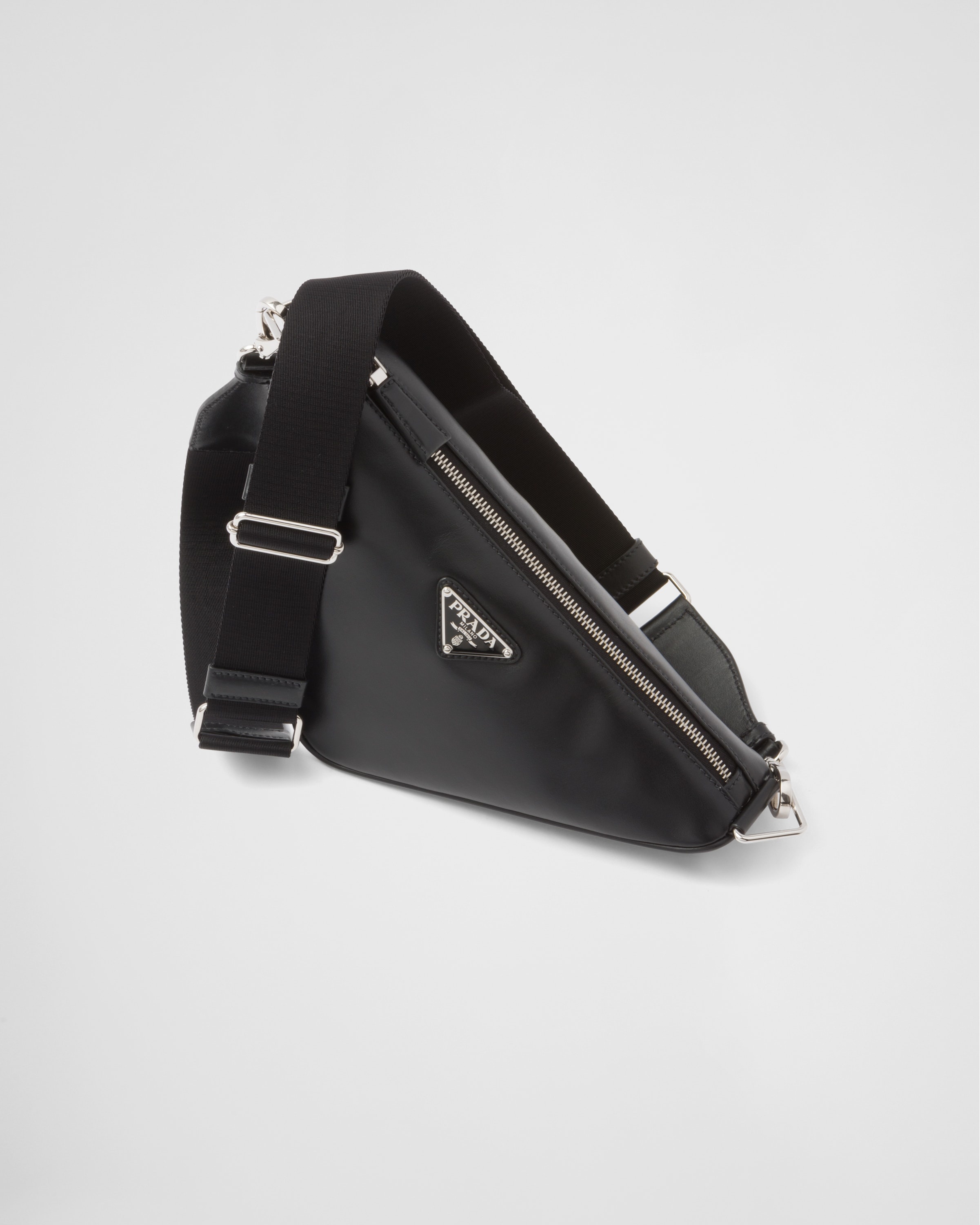 Prada 1F797NF0053L53F0T7O 関税送料込 Prada Prada Triangle leather bag | REVERSIBLE