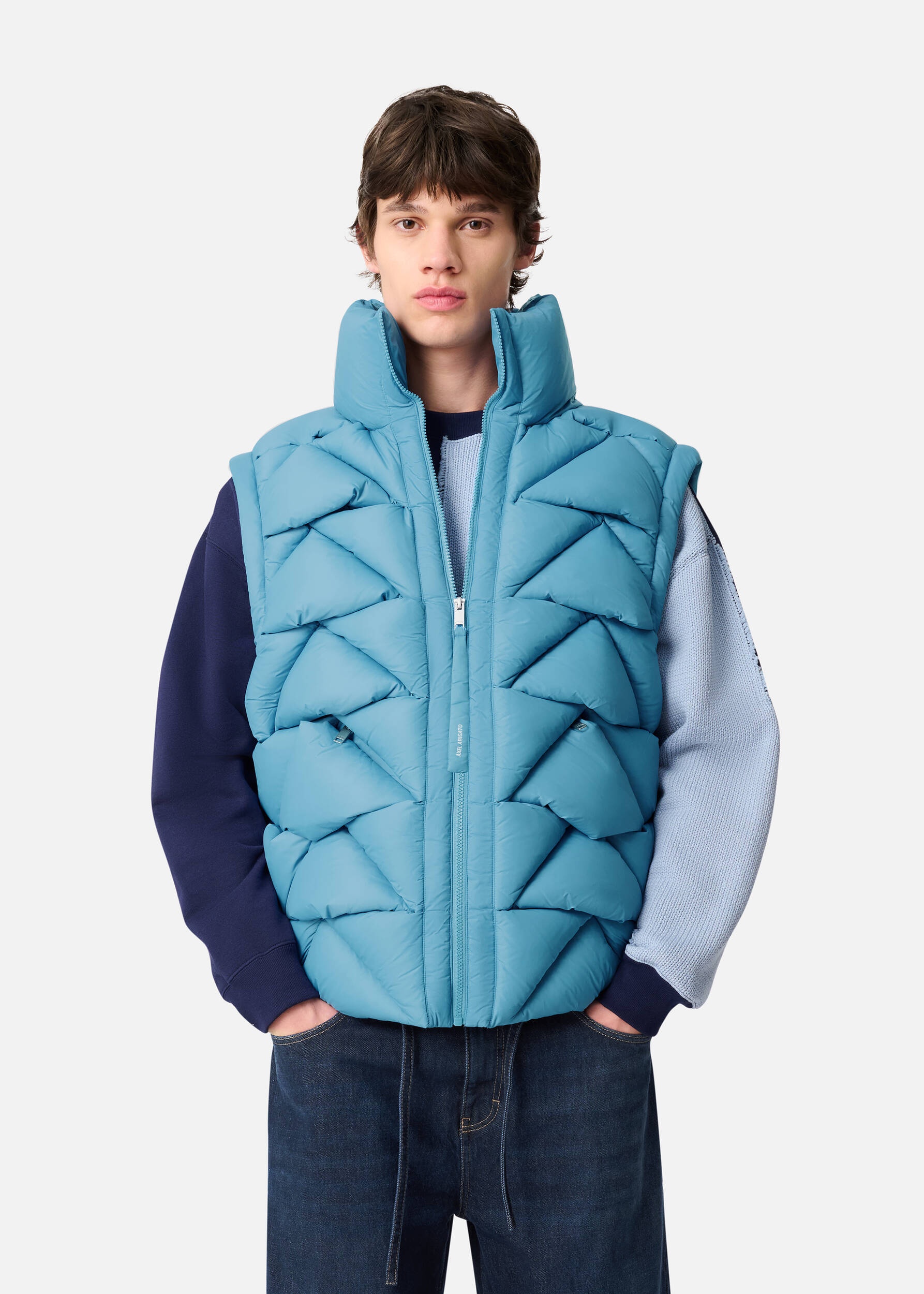 Knit Puffer Vest - 2