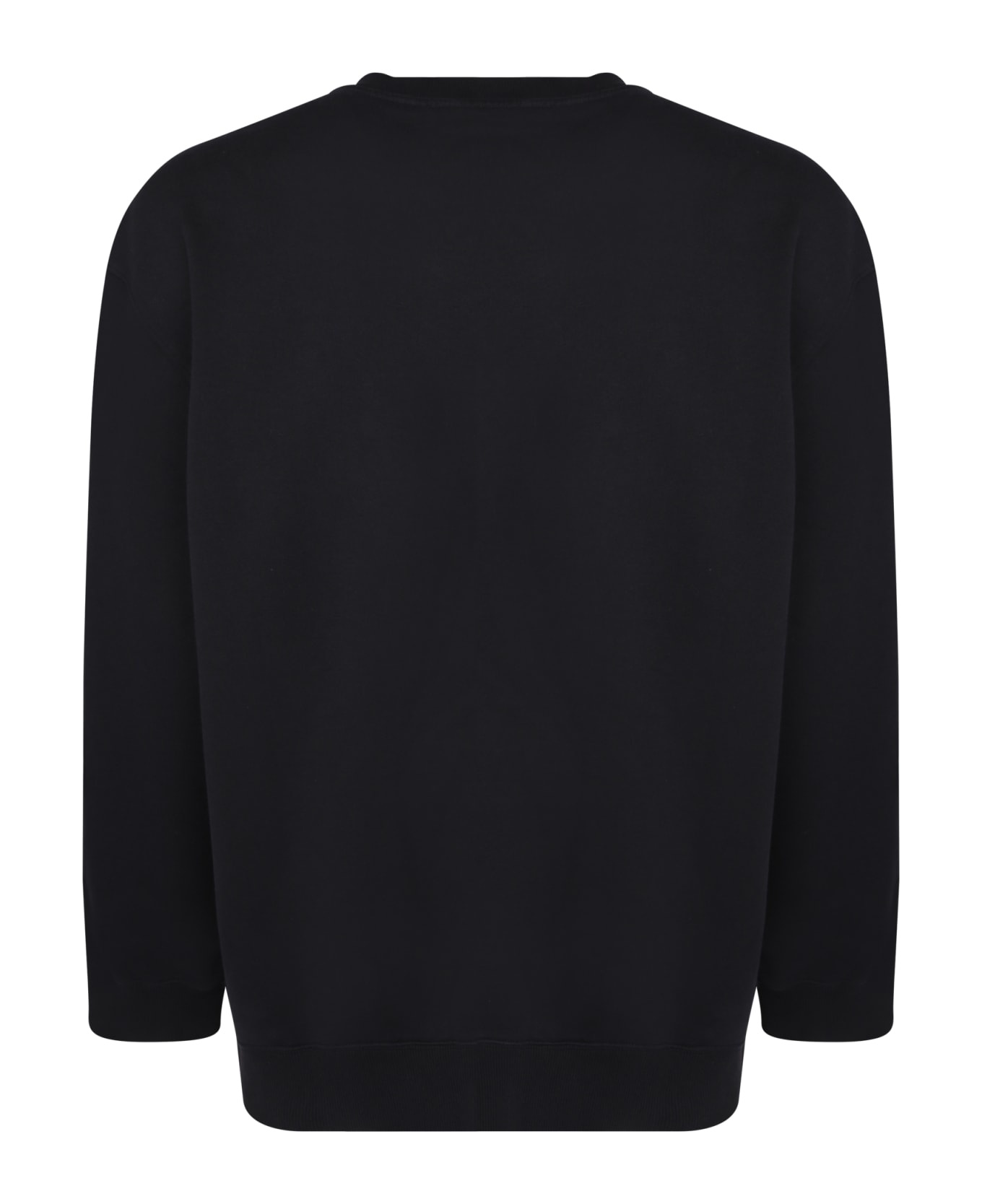 Black Cotton Sweatshirt - 2