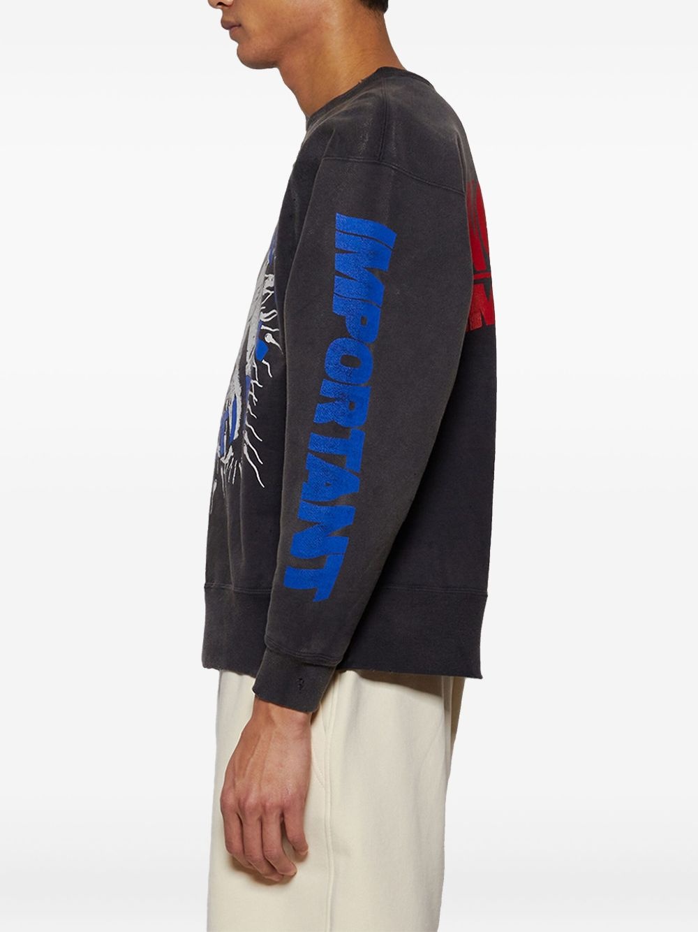 graphic-print sweatshirt - 4