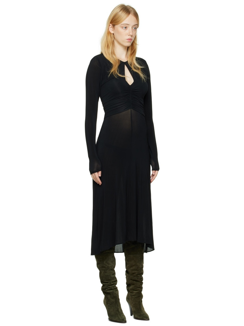 Black Jinelima Midi Dress 2