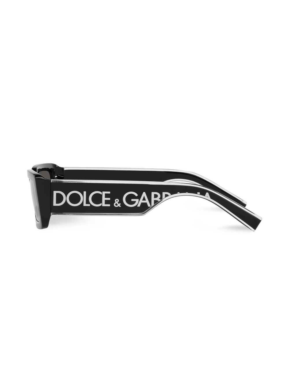 rectangular-frame logo-print sunglasses - 3