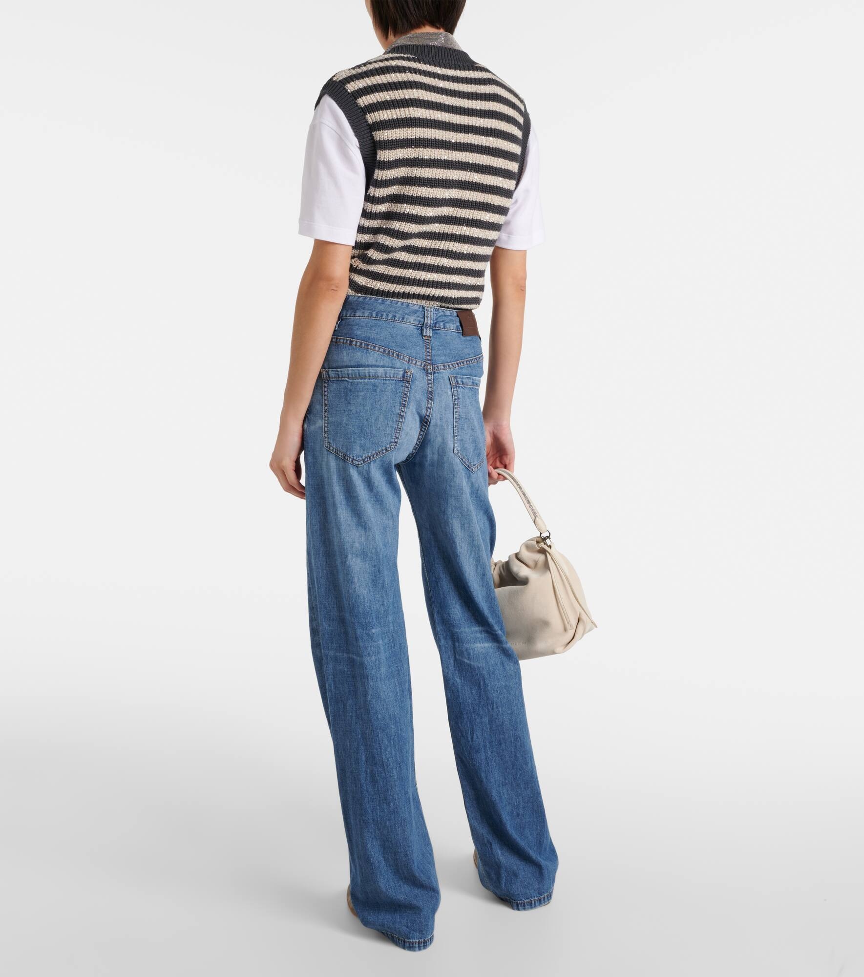 High-rise straight jeans - 3