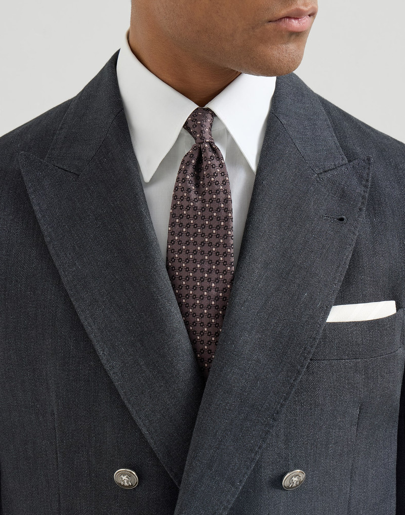 Silk jacquard tie 3