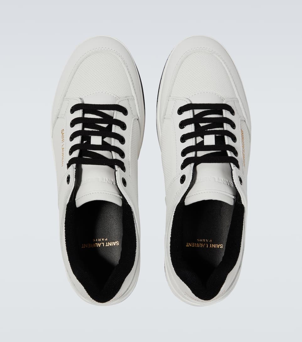 SL/61 low-top leather sneakers - 4