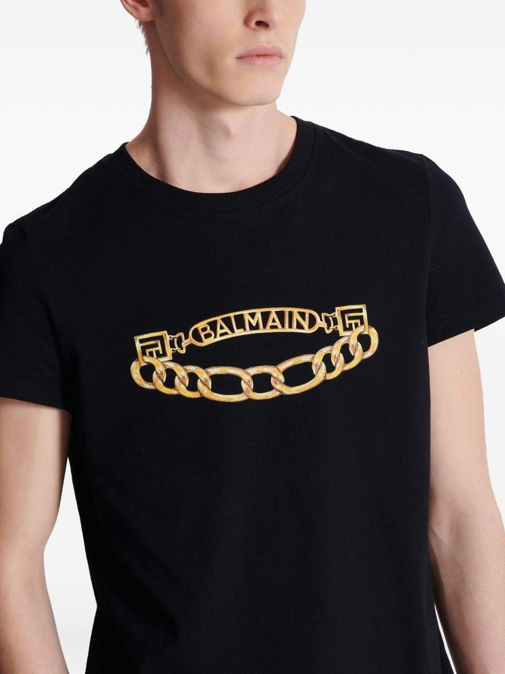 Chaînes-print T-shirt - 7