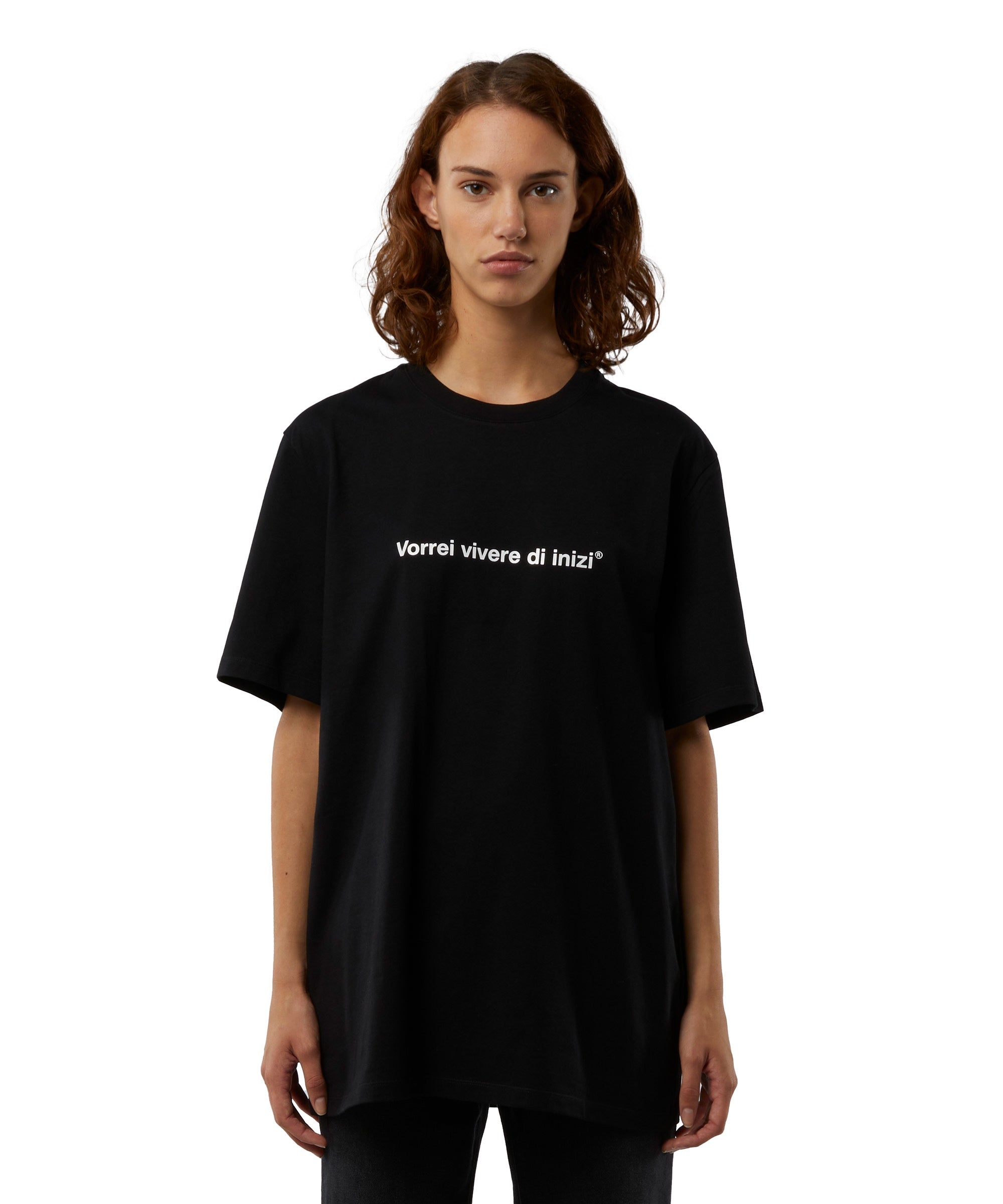 T-shirt quote "Vorrei vivere di inizi" - 5