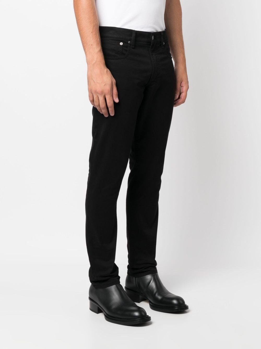 low-rise straight-leg jeans - 3