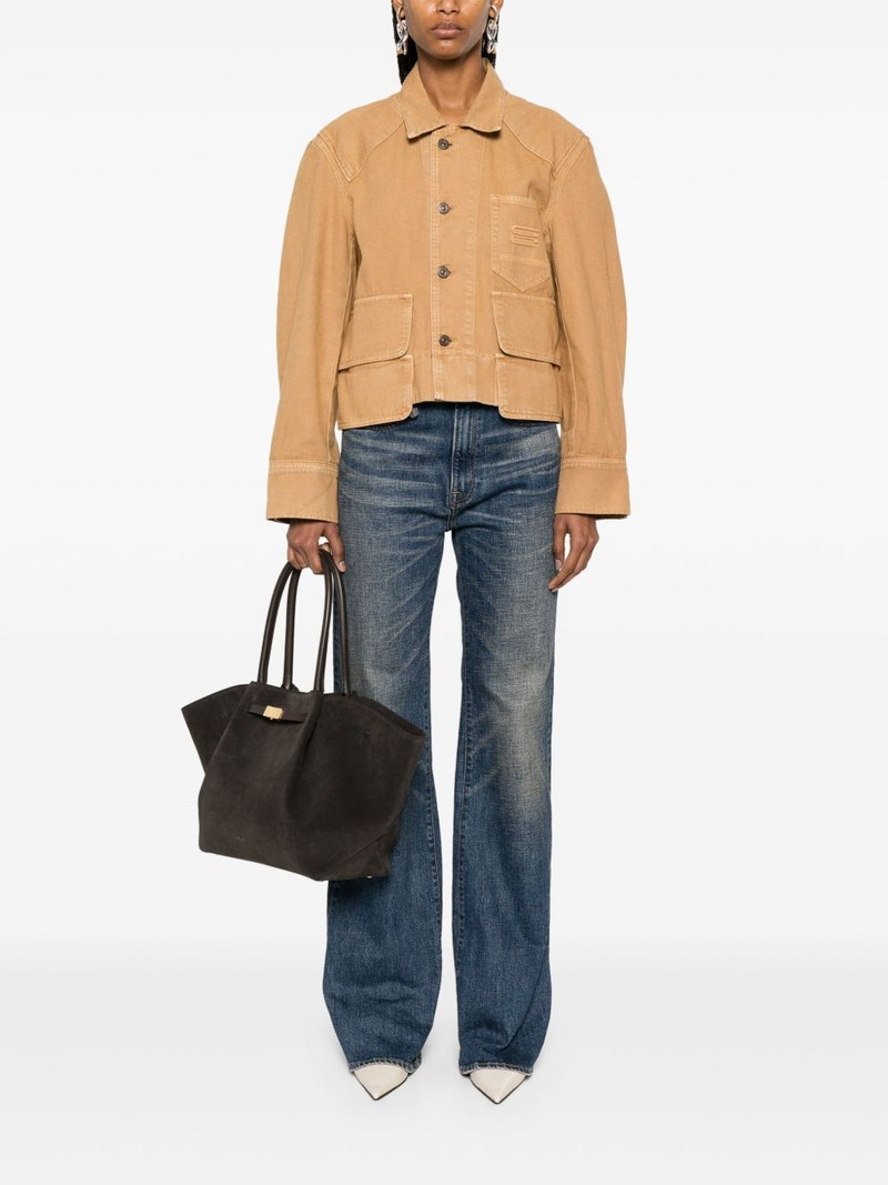 Victoria Beckham utility denim jacket outlook