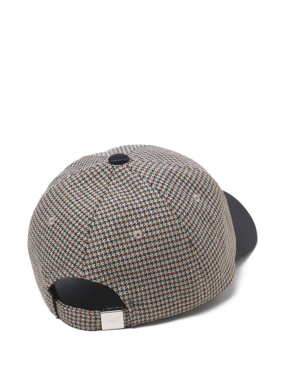 houndstooth baseball cap - 2