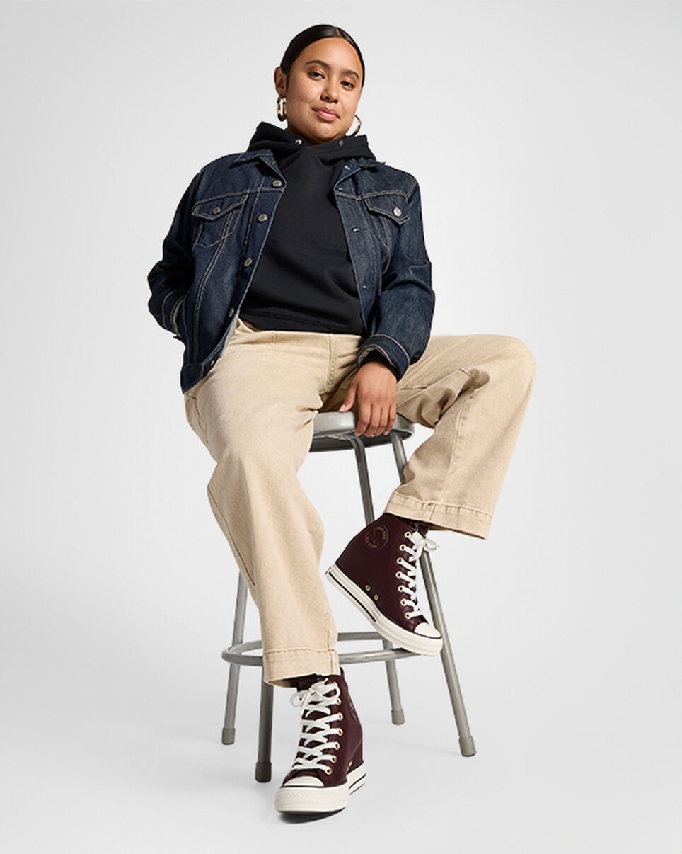 Chuck Taylor All Star Classic Wedge Leather - 4