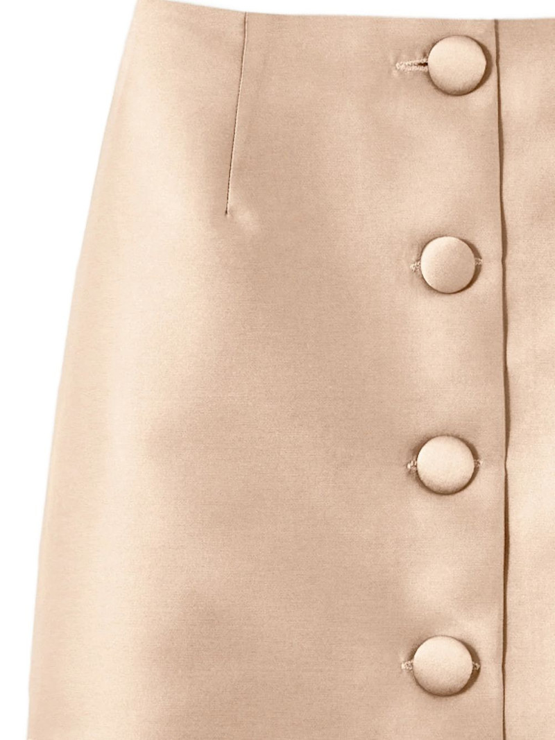 DESTREE Lucio button mini skirt outlook