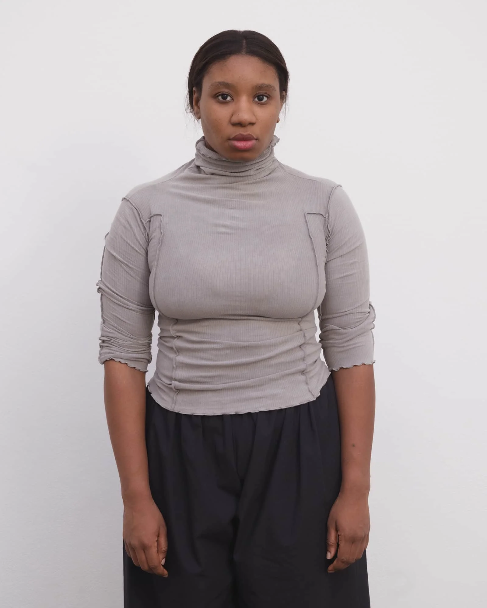 Omato Turtleneck - Organic Cotton Rib - 1