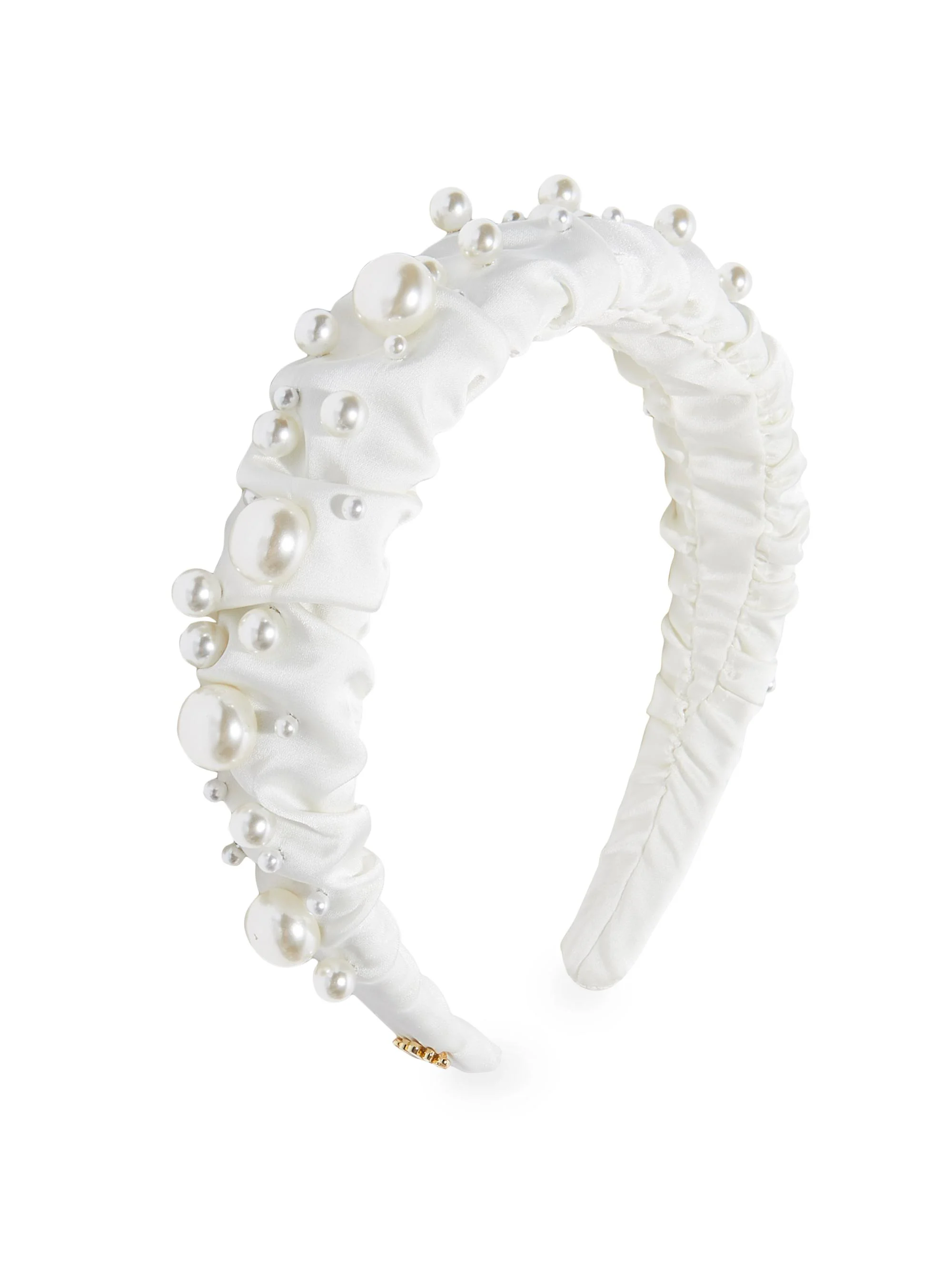 Women's Kelly Imitation Pearl Headband - Ivory - 1