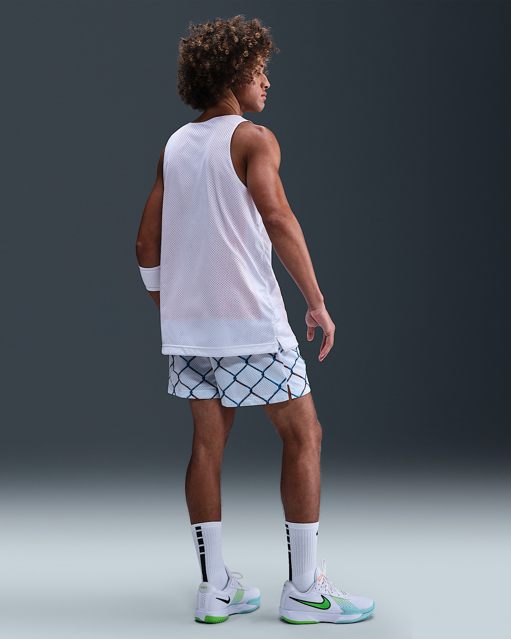Nike Men's Dri-FIT 5" Practice Mesh Basketball Shorts - 4