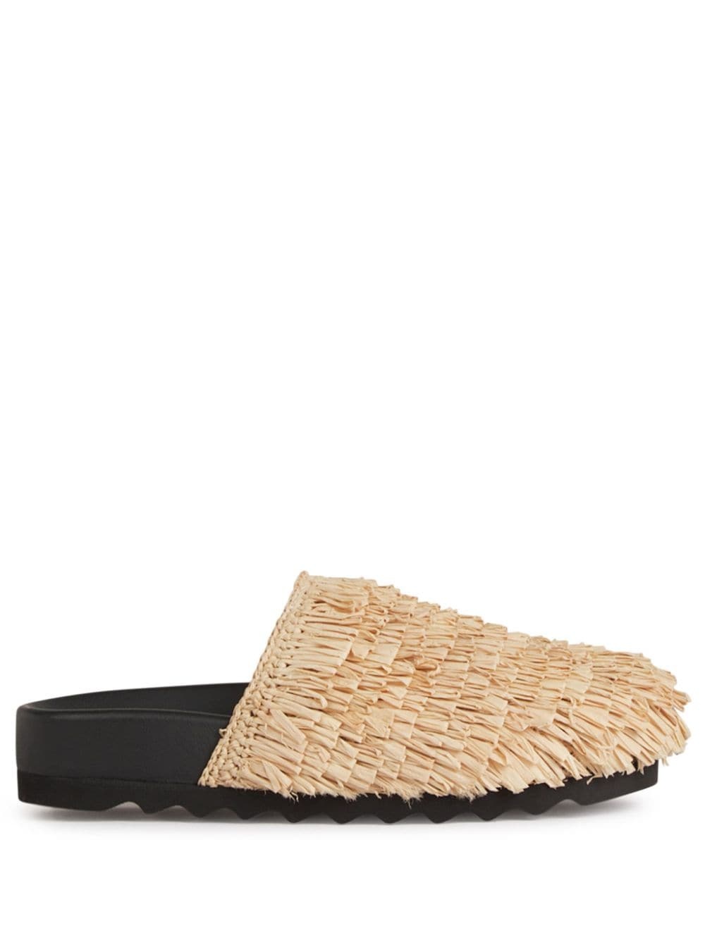 raffia mules - 1