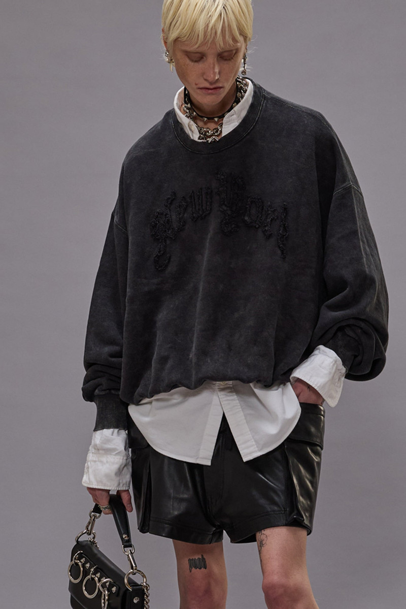 R13 NEW YORK BALLOON CREWNECK outlook