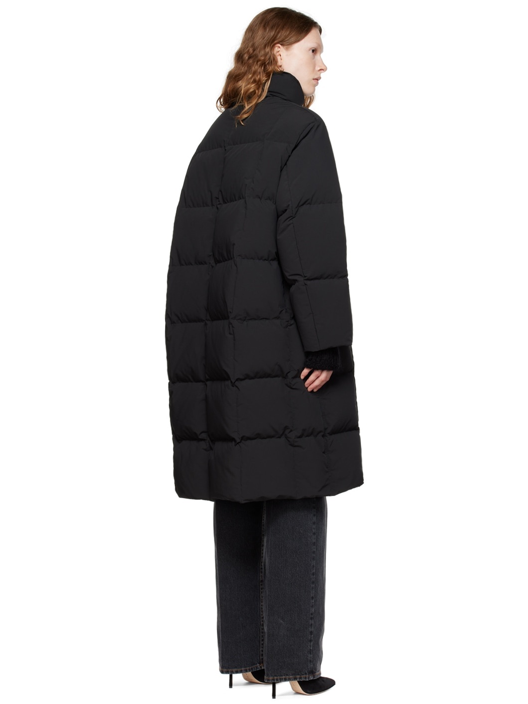 Black Salina Down Coat - 3