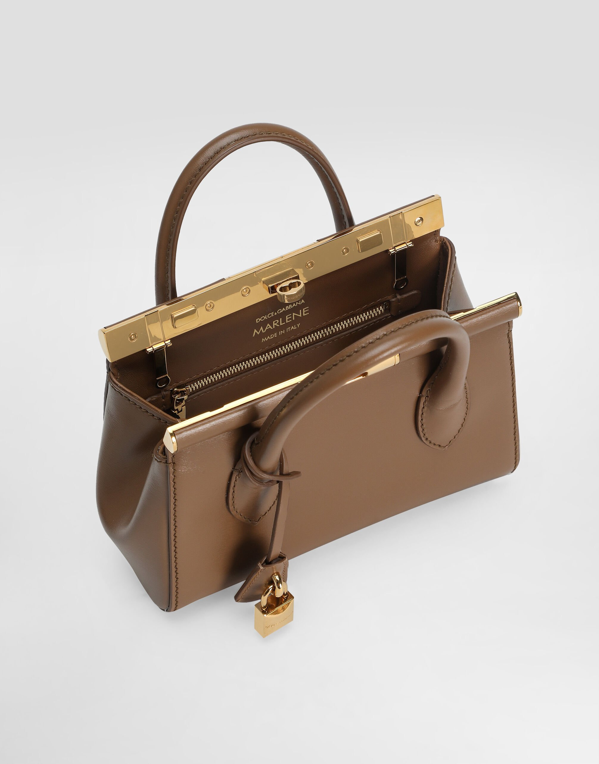 Marlene day mini handbag in palmated calfskin - 5