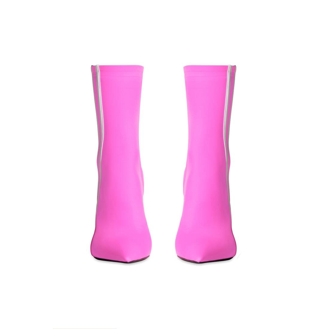 Women's Balenciaga / Adidas Knife 110mm Bootie in Neon Pink - 3