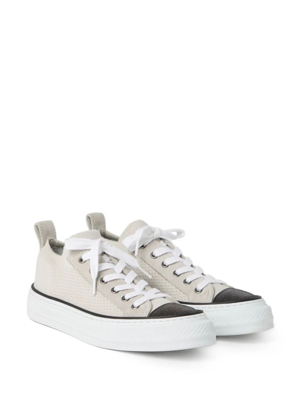 Brunello Cucinelli Women Canvas Sneakers - 5