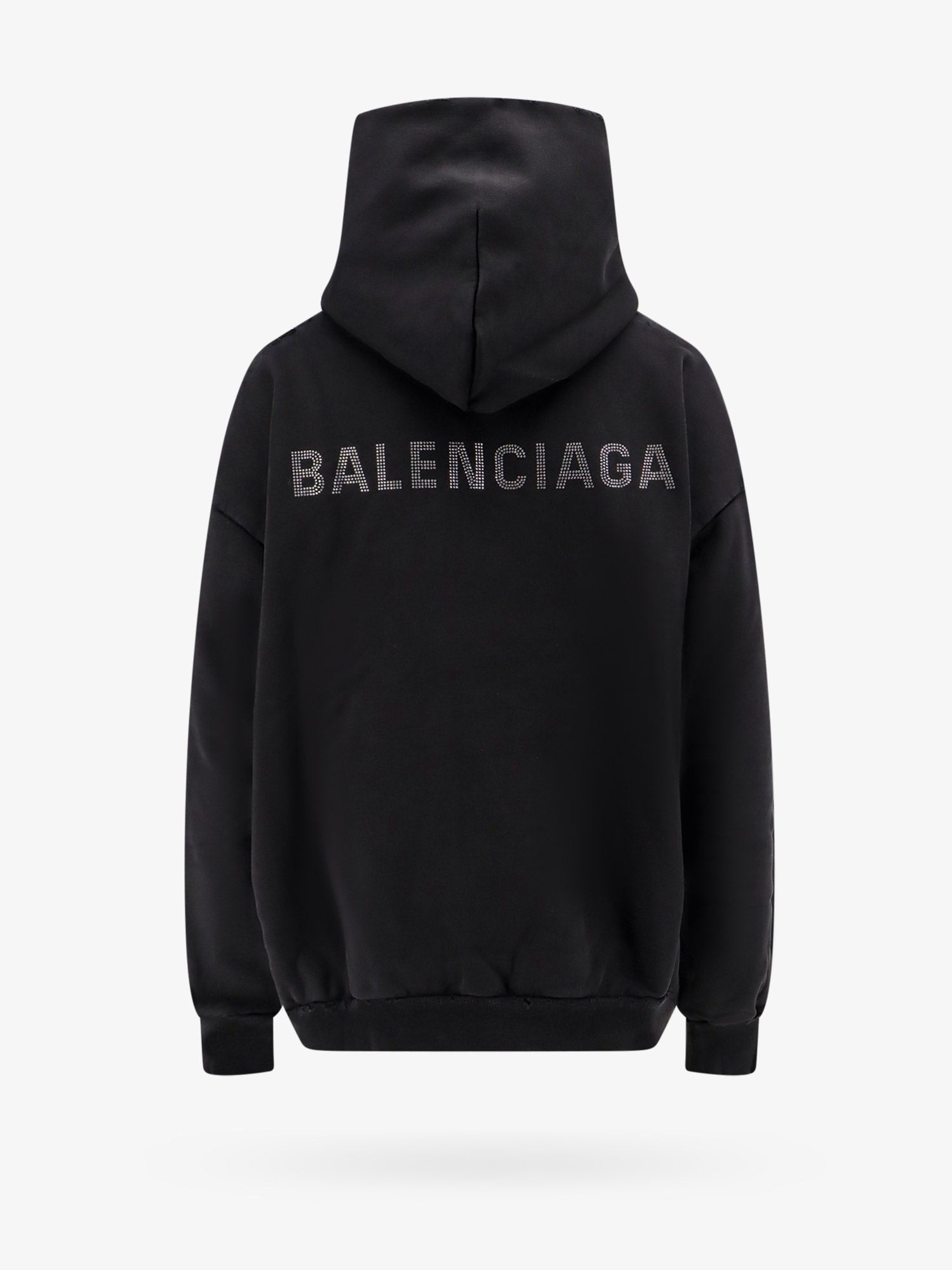 Balenciaga Woman Sweatshirt Woman Black Sweatshirts - 2