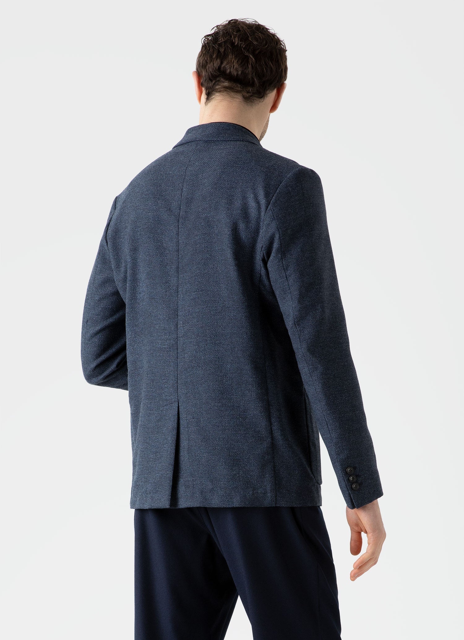 Textured Wool Blazer - 4