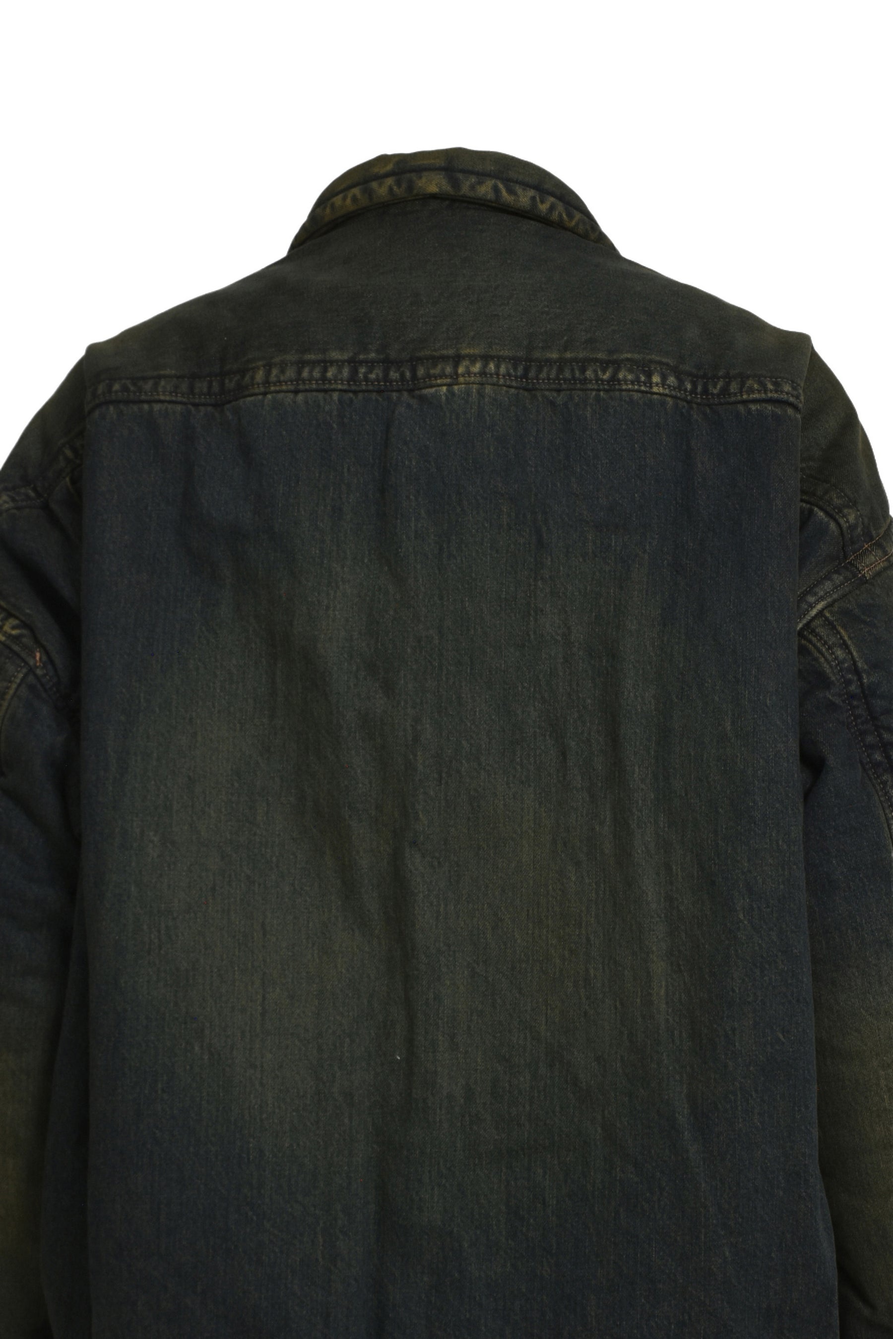 PUFFER DENIM JACKET / IND - 5