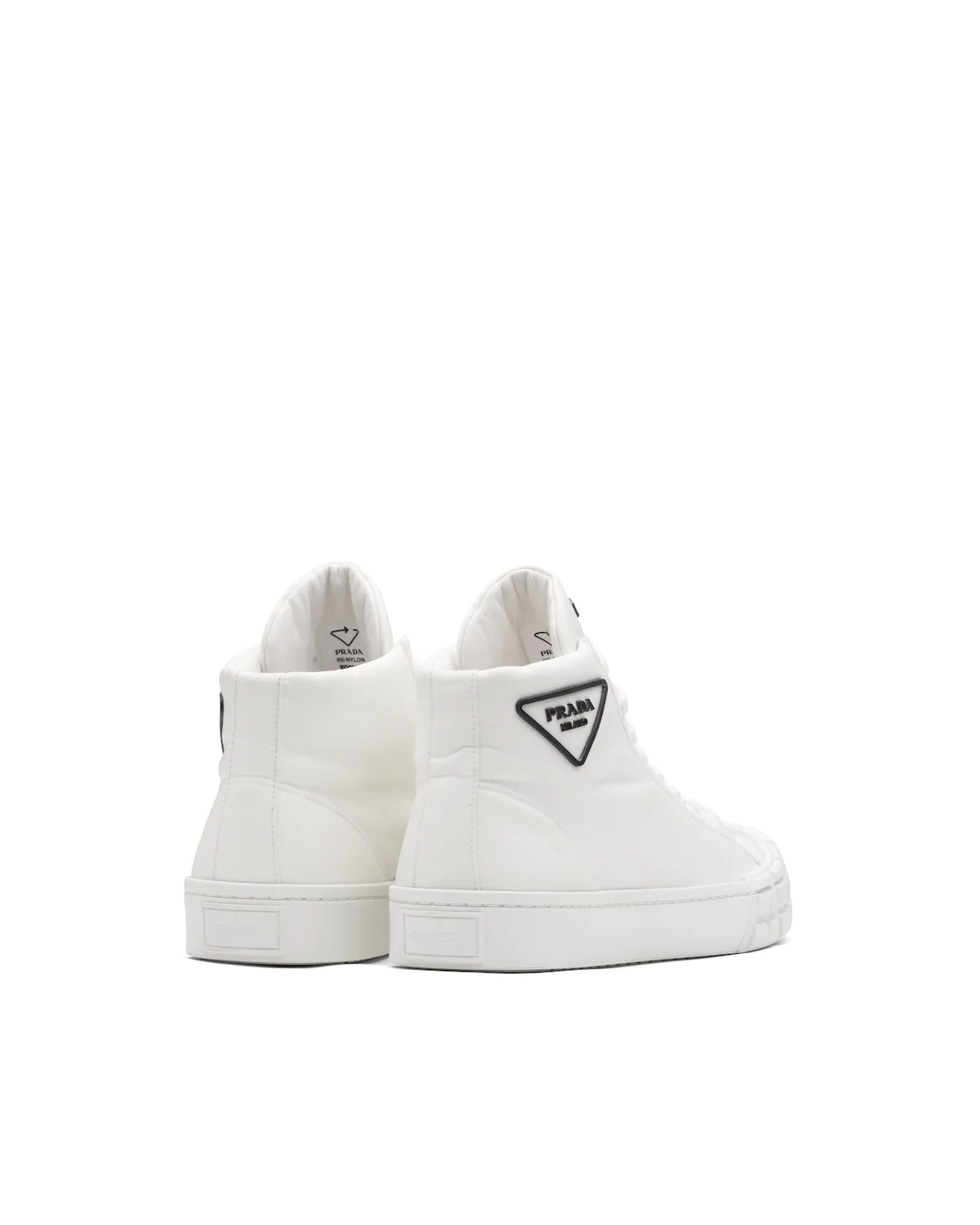 Prada Wheel Cassetta high-top sneakers - 3