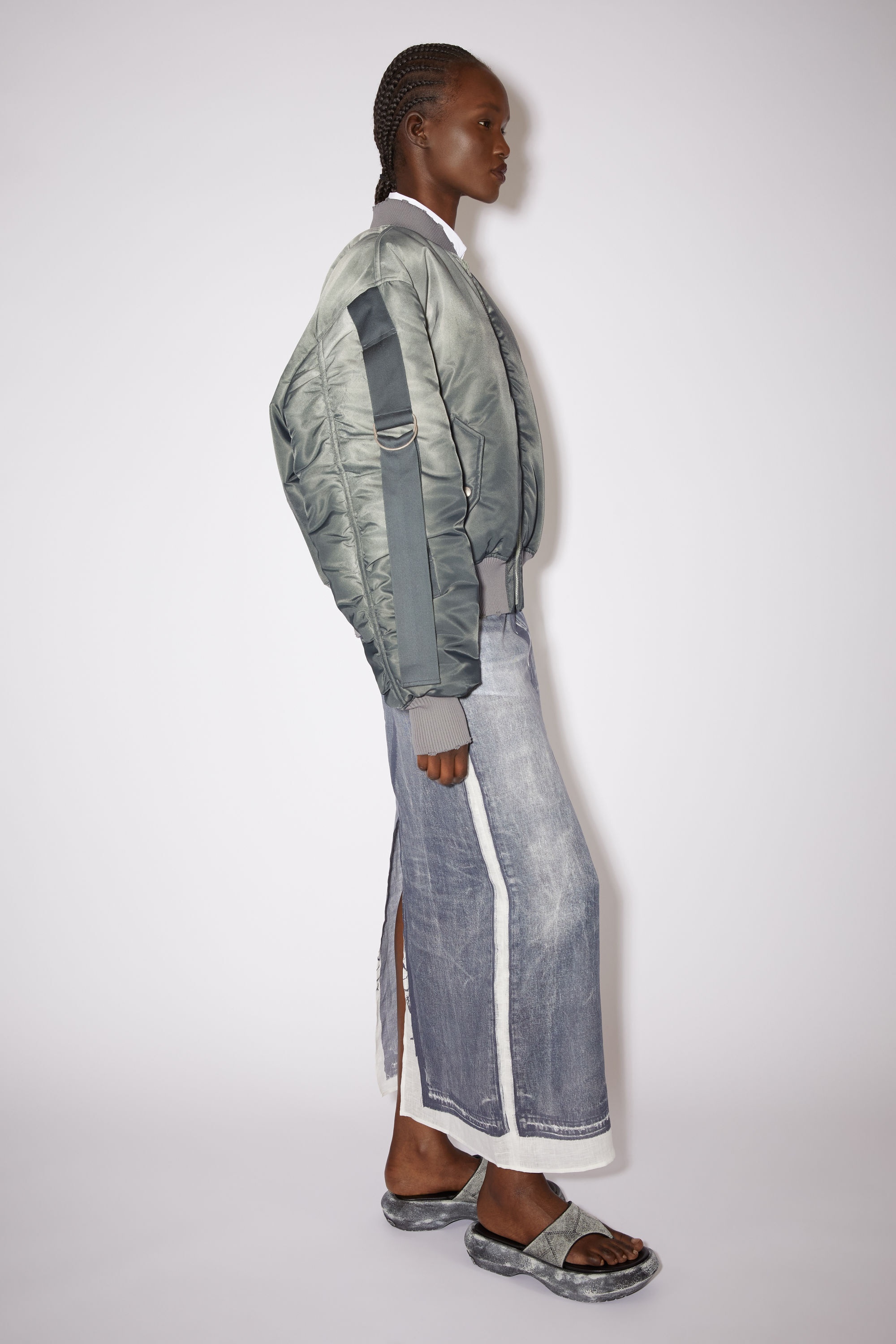 Acne Studios Bomber jacket - Forest green | REVERSIBLE