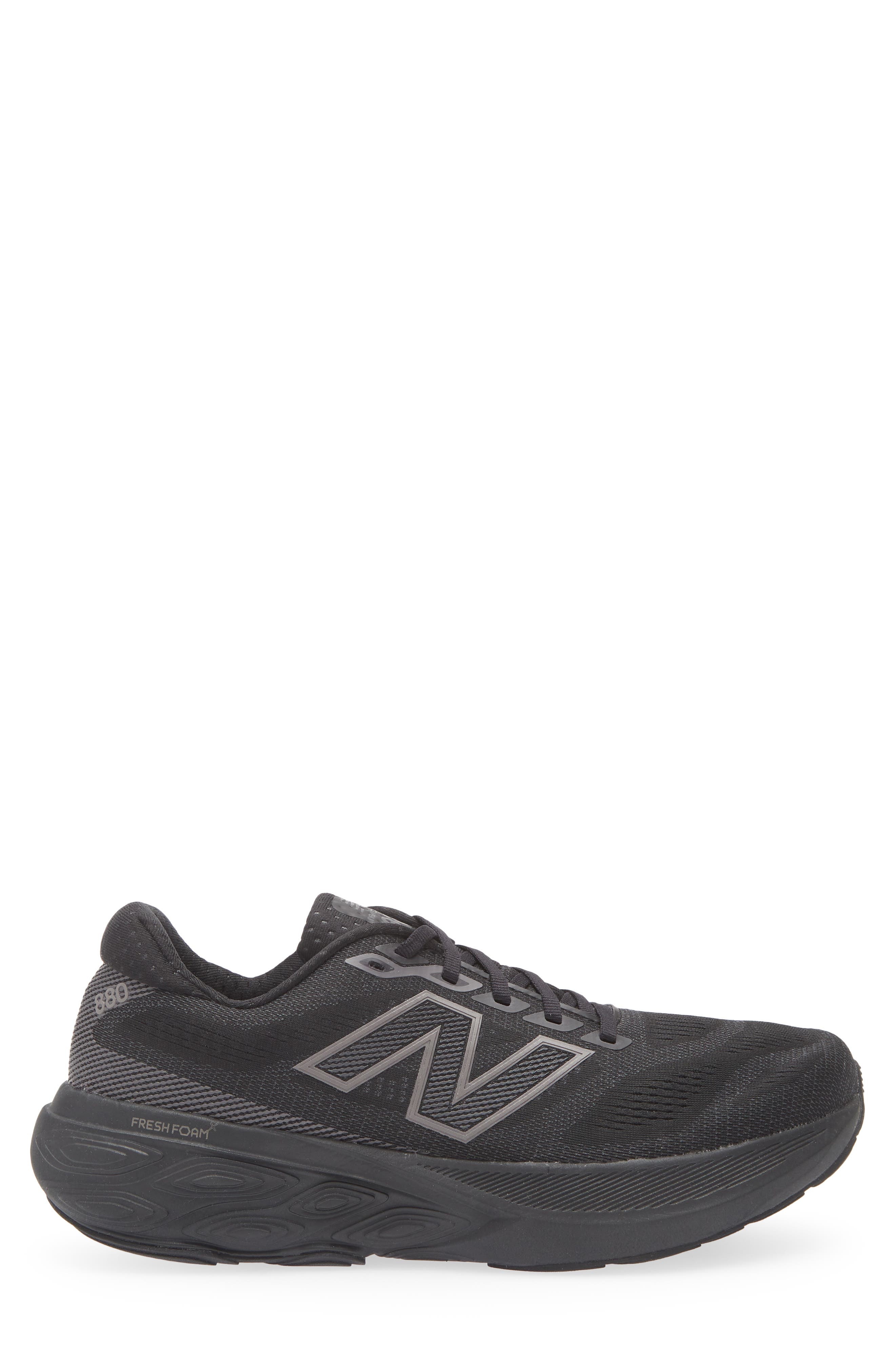 New Balance Fresh Foam X 880 v15 Running Shoe in Black/Black at Nordstrom - 3